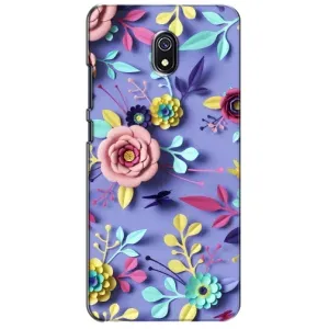Чохли з квітами для Xiaomi Redmi 8A (VPrint) (Дизайн квітів)