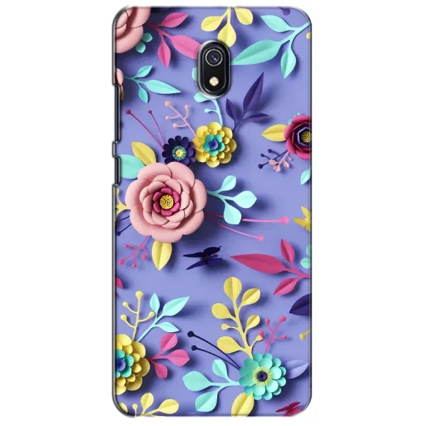 Чехол с принтом «Цветочный дизайн» для Xiaomi Redmi 8A