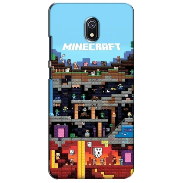 Чохол з принтом «фон Minecraft» для Xiaomi Redmi 8A Чохол з принтом «фон Minecraft» для Xiaomi Redmi 8A