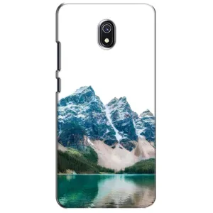 Силиконовый чехол с КАРТИНКАМИ лето для Xiaomi Redmi 8A (AlphaPrint) (Гори)