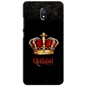 Чехол с Короной Редми 8А - (AlphaPrint) (Корона короля)