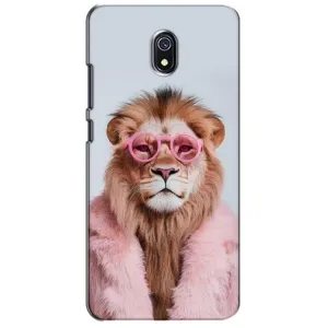 Чохол з принтом «Лев в окулярах» для Xiaomi Redmi 8A