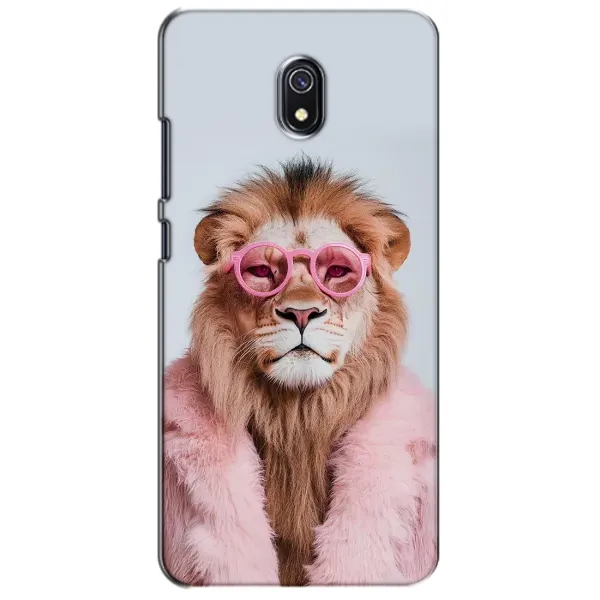 Чохол з принтом «Лев в окулярах» для Xiaomi Redmi 8A