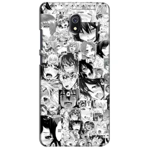 Анимешный чехол для Xiaomi Redmi 8A (Ahegao manga)