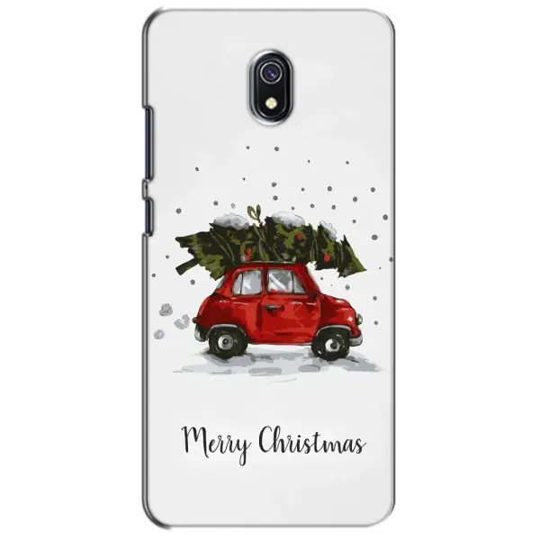 Чехол с принтом «Машина с елкой» для Xiaomi Redmi 8A