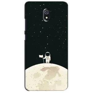 Космические Чехлы для Редми 8А (VPrint) (На луне)