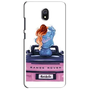 Чехол с печатью для Xiaomi Redmi 8A - (Мода) (AlphaPrint) (На машине)