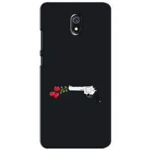 Чехлы (ART) Цветы на Xiaomi Redmi 8A (VPrint) (Неочікувані квіти)