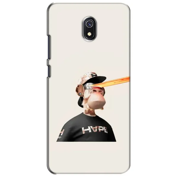 Чехол с принтом «обезьяна NFT в очках» для Xiaomi Redmi 8A