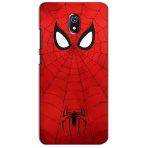 Чехол с человеком пауком для Xiaomi Redmi 8A - (AlphaPrint) (Паук (Марвел))