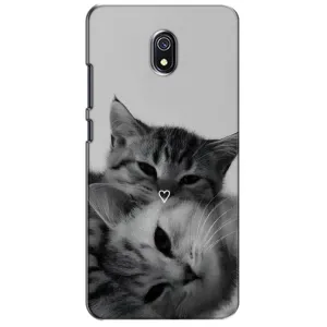 Чохол з малюнком кіт на Xiaomi Redmi 8A (Пара котів)