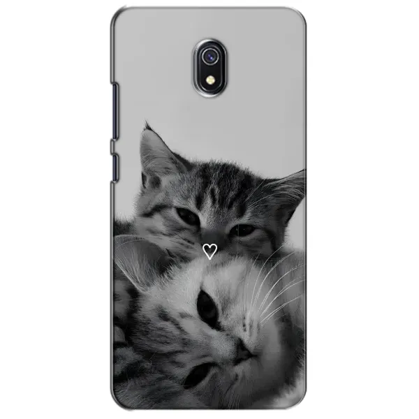 Чохол з принтом «Пара котів» для Xiaomi Redmi 8A