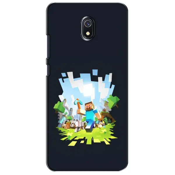 Чохол з принтом «персонажі Minecraft» для Xiaomi Redmi 8A Чохол з принтом «персонажі Minecraft» для Xiaomi Redmi 8A