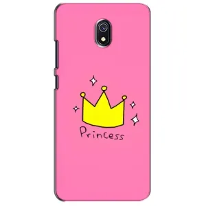 Чехол с картинкой (Стильные) для Редми 8А - (AlphaPrint) (Princess)