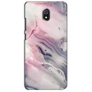 Мраморный чехол на Xiaomi Redmi 8A (VPrint) (Пурпурный Мрамор)