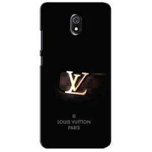 Чехлы Луи Витон для Xiaomi Redmi 8A (AlphaPrint - LOUIS VUITTON) (ремешок LV)