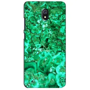 Мраморный чехол на Xiaomi Redmi 8A (VPrint) (Салатный Мрамор)