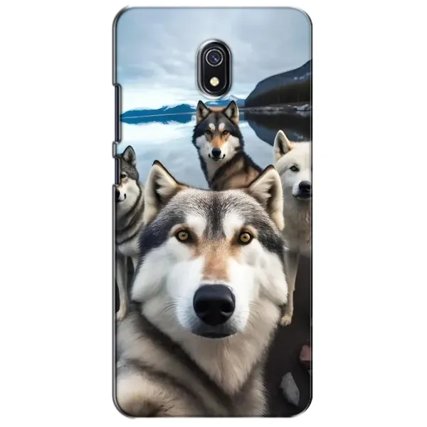 Чехол с принтом «Селфи ХАски» для Xiaomi Redmi 8A Чехол с принтом «Селфи ХАски» для Xiaomi Redmi 8A