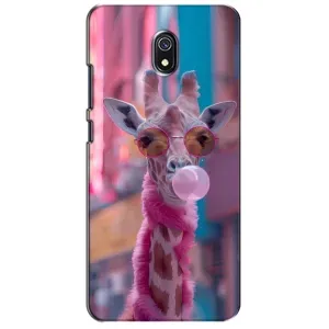 Чохол з принтом «Стильна жирафа» для Xiaomi Redmi 8A