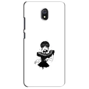 Чехлы Венсдей на Xiaomi Redmi 8A Уэнсдей (AlphaPrint) (танец Уэнздей)