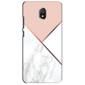 Мраморный чехол на Xiaomi Redmi 8A (VPrint) (Тройной мрамор)