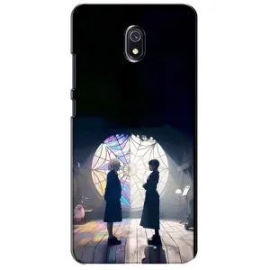 Чехлы Венсдей на Xiaomi Redmi 8A Уэнсдей (AlphaPrint) (Уэнздей и Инид)