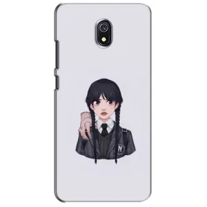 Чехлы Венсдей на Xiaomi Redmi 8A Уэнсдей (AlphaPrint) (Уэнздей и Вещь)