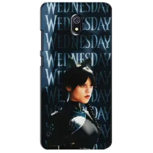 Чехлы Венсдей на Xiaomi Redmi 8A Уэнсдей (AlphaPrint) (Уэнздей кошка)
