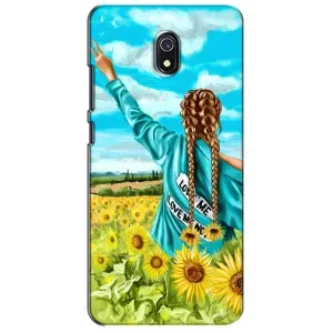 Чехол для Патриота Украины Xiaomi Redmi 8A - (AlphaPrint) (Украиночка)
