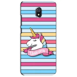 Чехол для Редми 8А - (Единорожки - Новинки) (AlphaPrint) (Unicorn)