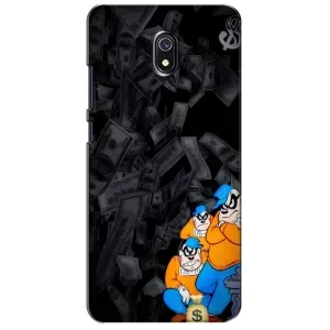Чехлы с крутыми принтами для Xiaomi Redmi 8A - (PREMIUMPrint) (Воры)