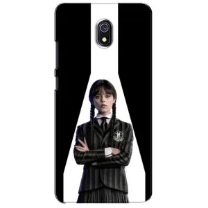 Чехлы Венсдей на Xiaomi Redmi 8A Уэнсдей (AlphaPrint) (W-Wednesday)