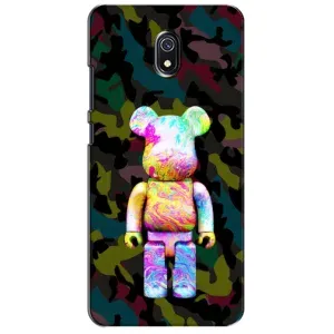 Чехлы для Xiaomi Redmi 8A - Bearbrick Louis Vuitton (PREMIUMPrint) (Яркий Bearbrick)