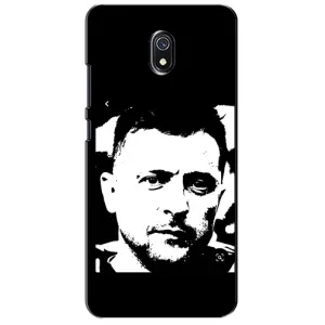 Чехол для Xiaomi Redmi 8A (AlphaPrint - с принтом Зеленского) (Зеленский АРТ)