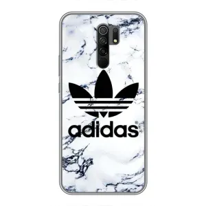 Чохли Адидас для Xiaomi Redmi 9 (AlphaPrint) (Адідас на мраморі)