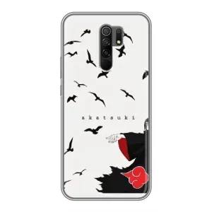 Чехлы на тему: Итачи Учиха для Xiaomi Redmi 9 (AlphaPrint) (Akatsuki)