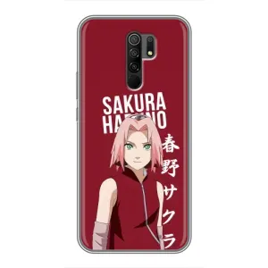 Чехол с принтом «Аниме Сакура» для Xiaomi Redmi 9