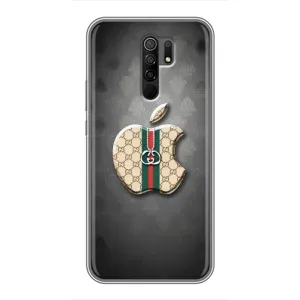 Чехол с принтом «Apple gucci» для Xiaomi Redmi 9