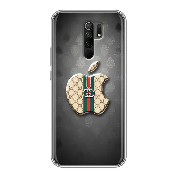 Чехол с принтом «Apple gucci» для Xiaomi Redmi 9