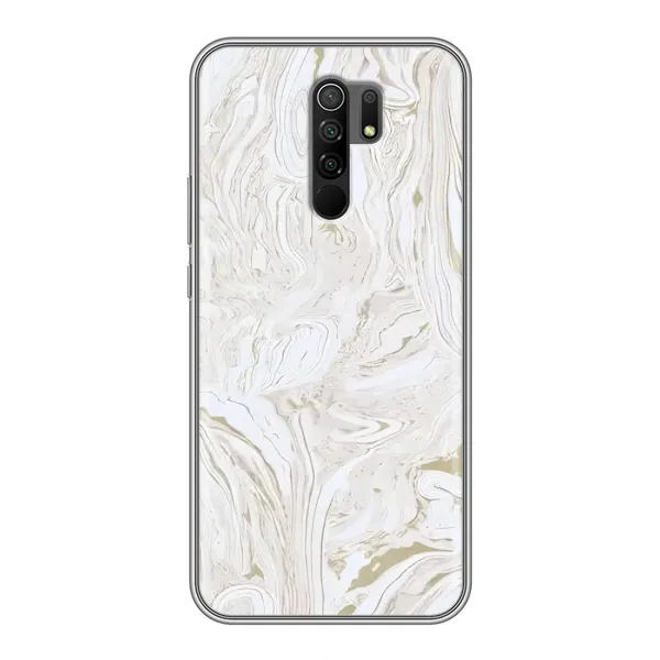 Чехол с принтом «Белый мрамор» для Xiaomi Redmi 9