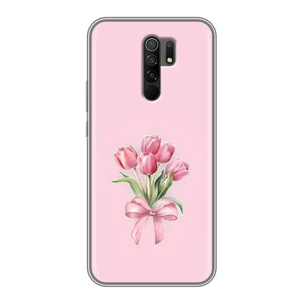 Чехол с принтом «Букет цветов» для Xiaomi Redmi 9