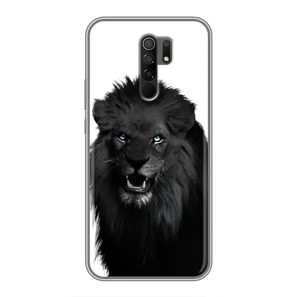 Чехол с принтом «Черный ЛЕВ» для Xiaomi Redmi 9