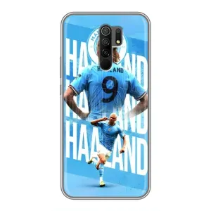 Чехлы с футболистом Ерлинг Холанд для Xiaomi Redmi 9 (AlphaPrint) (Erling Haaland)