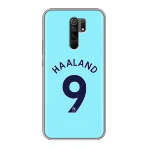 Чехлы с футболистом Ерлинг Холанд для Xiaomi Redmi 9 (AlphaPrint) (Ерлинг Холанд 9)