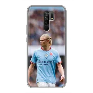 Чехлы с футболистом Ерлинг Холанд для Xiaomi Redmi 9 (AlphaPrint) (Эрлинг Холанд)