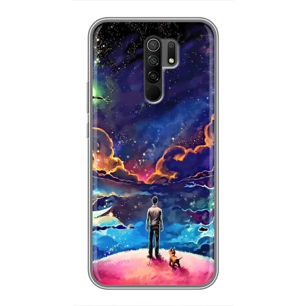 Чехол с принтом «Галактический вид» для Xiaomi Redmi 9