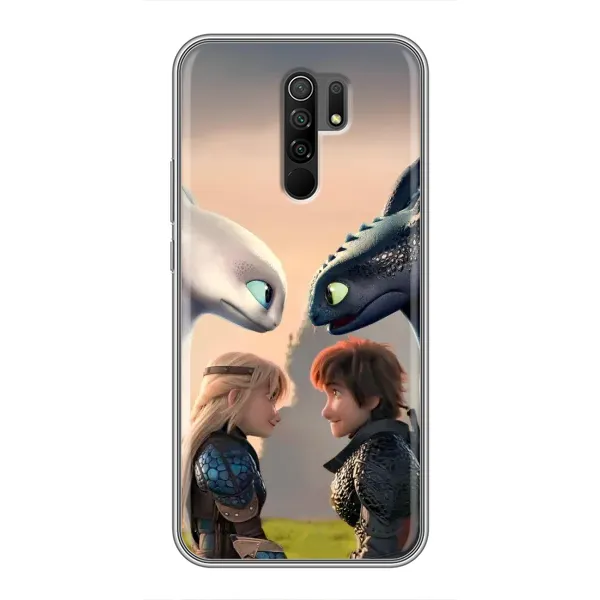 Чехол с принтом «Иккинг и Астрид» для Xiaomi Redmi 9 Чехол с принтом «Иккинг и Астрид» для Xiaomi Redmi 9
