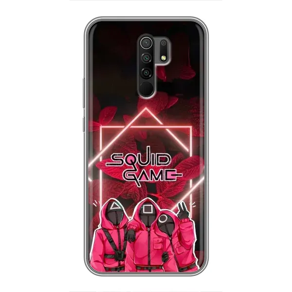 Чохол з принтом «Охоронці Гра кальмара» для Xiaomi Redmi 9 Чохол з принтом «Охоронці Гра кальмара» для Xiaomi Redmi 9