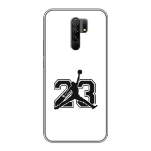Чехлы для Xiaomi Redmi 9 - с картинкой JORDAN (AlphaPrint) (Jordan 23)