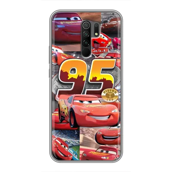 Чохол з принтом «Колаж Блискавка Маквін» для Xiaomi Redmi 9 Чохол з принтом «Колаж Блискавка Маквін» для Xiaomi Redmi 9